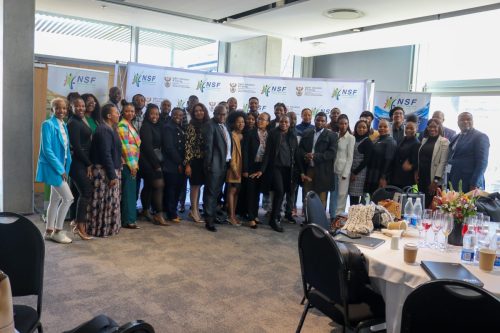 NSF officials with NSF Beneficiaries, 2023