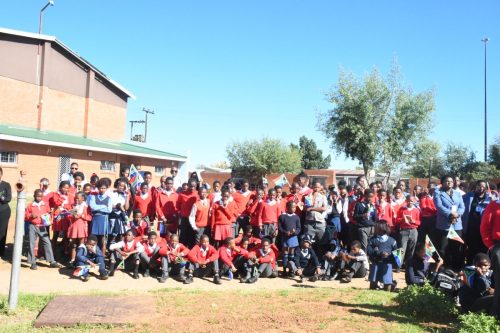 Tjhebelopele Primary School learners.