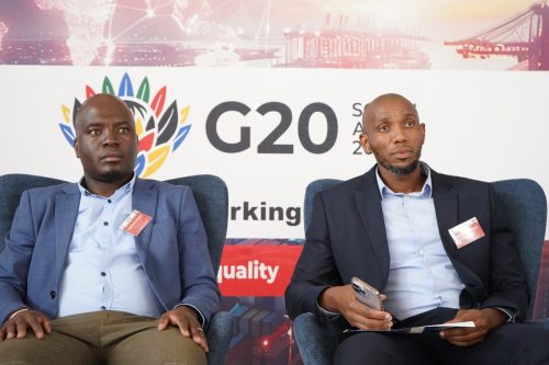 NSF Senior Managers Sithembele Sifanele and Moloko Masipa were part of the panel discussion. 