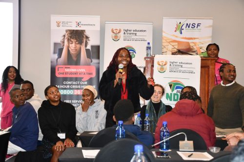 Beneficiaries engaging during the event