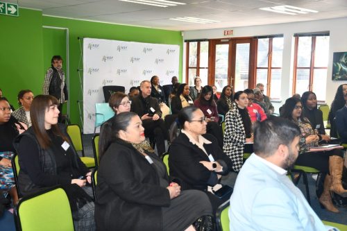 Attendees at Job Boost Learning event