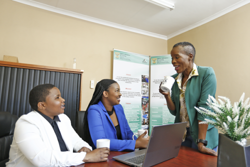 Mnambithi TVET College officials in Kwa-Zulu Natal, 2023