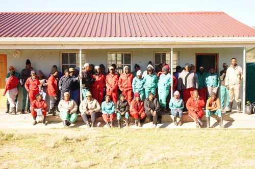 Stronger together, the Lui Agri team in Keiskamahoek. 