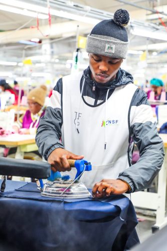 NSF funded Manufacturing learnership beneficiary