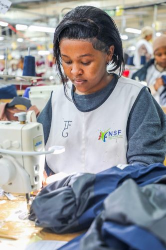 NSF funded Manufacturing learnership beneficiary