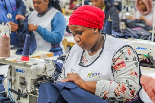 NSF funded Manufacturing learnership beneficiary