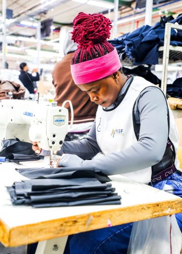 NSF funded Manufacturing learnership beneficiary