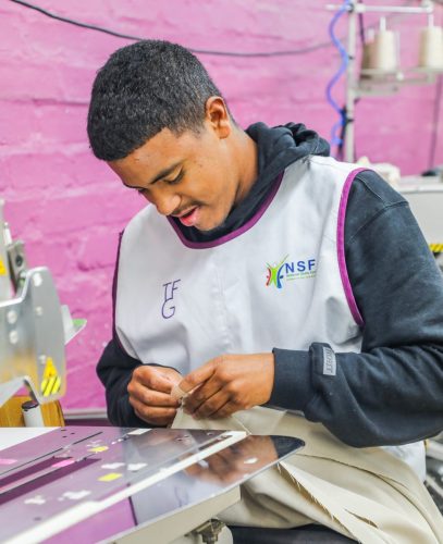 NSF funded Manufacturing learnership beneficiary