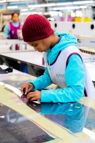 NSF funded Manufacturing learnership beneficiary