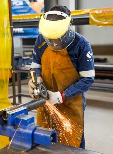 NSF funded pipe fitting beneficiary