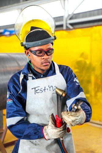 NSF funded pipe fitting beneficiary