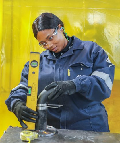 NSF funded pipe fitting beneficiary