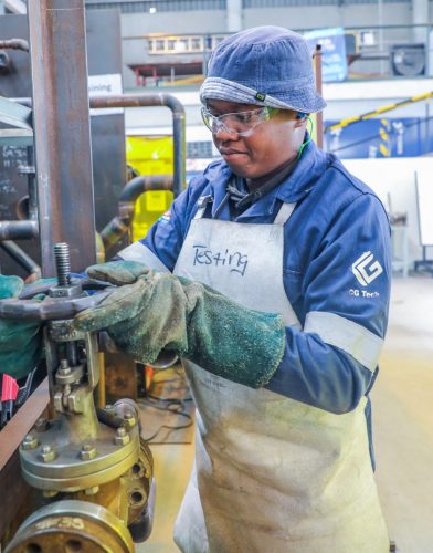 NSF funded pipe fitting beneficiary