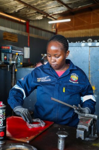 NSF funded fitter and turner beneficiary