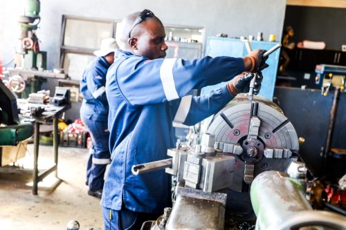 NSF funded fitter and turner beneficiary