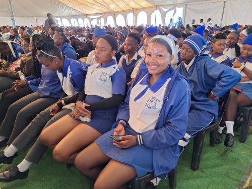 Learners attending the 3rd Annual Tubatse Career Expo.