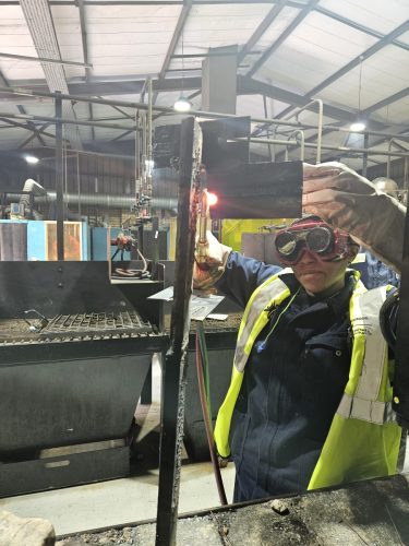 NSF beneficiary welding