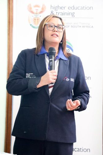 South Cape TVET Principal Leading with vision.