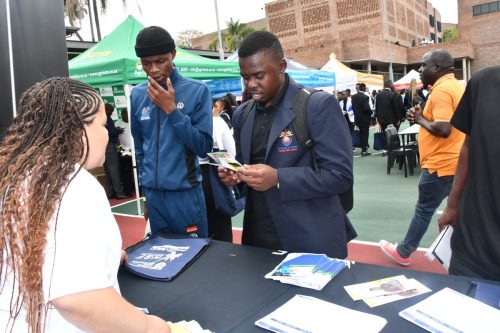 NSF official engaging students