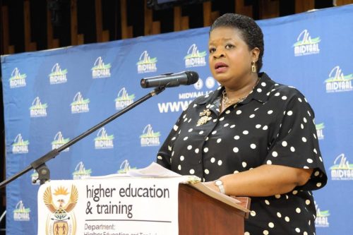 Deputy Minister of Higher Education and Training, Dr Mimmy Gondwe.