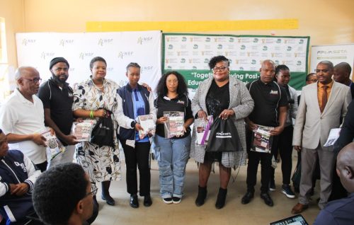 Top performing learners at Matric Support Programme.