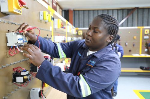 NSF beneficiary, Electrical Apprentice