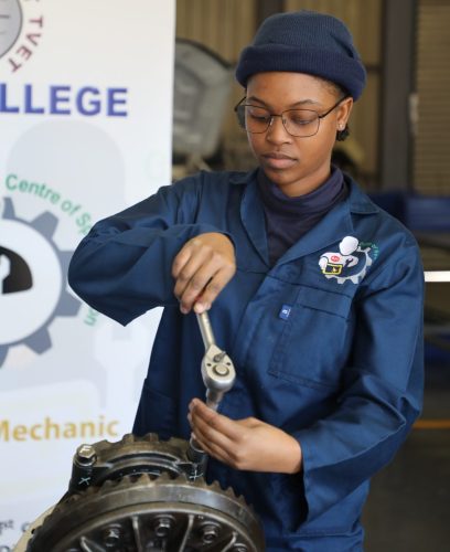 NSF beneficiary Diesel Mechanic Apprentice 