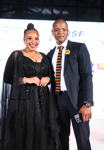 Hulisani Ravele and William Somo at the NSF’s media launch