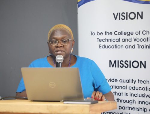 National Skills Fund official, Ms Makhanani Mathagu 