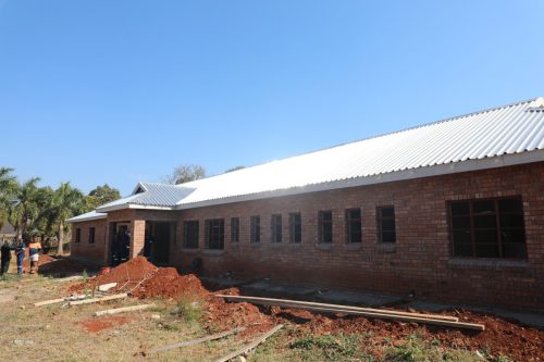  A newly built Administration block.