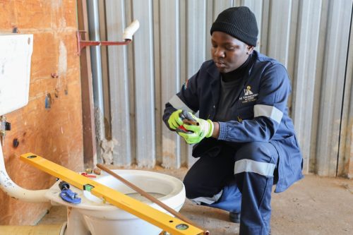 NSF beneficiary, Plumbing Apprentice