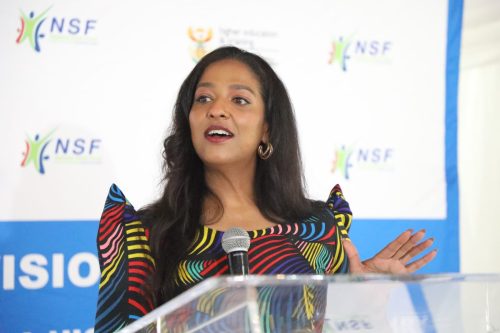 National Skills Fund (NSF) Acting Executive Officer at the Heritage Day celebration.