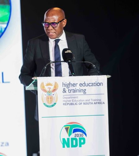 DHET Deputy-Director General for TVET branch, Sam Zungu at the NSF’s media launch