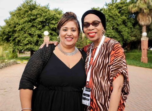 NSF Acting Chief Director (SDI), Nadia Williams and DHET Deputy Director General, Nolwazi Gaza at the NSF’s media launch