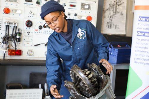  NSF beneficiary Diesel Mechanic Apprentice 